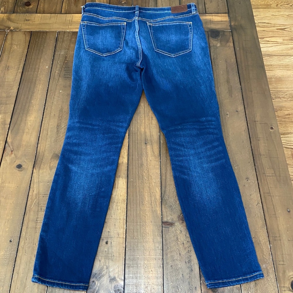 Johnny Was The Skinny Jean Mid Rise Dark Wash Stretch Denim Blue‎ Size 30 - Picture 2 of 9
